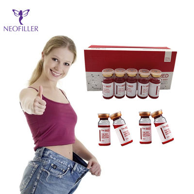O vermelhos gordura da agulha da vitamina B12 da solução da lipólise do emagrecimento nenhuma dissolvem a barriga