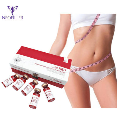 O vermelhos gordura da agulha da vitamina B12 da solução da lipólise do emagrecimento nenhuma dissolvem a barriga