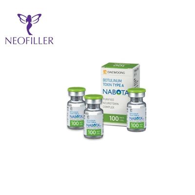 Coreia NABOTA Injection Nabota Toxin 100 unidades Testa Sobrancelha Linhas Remoção de Rugas