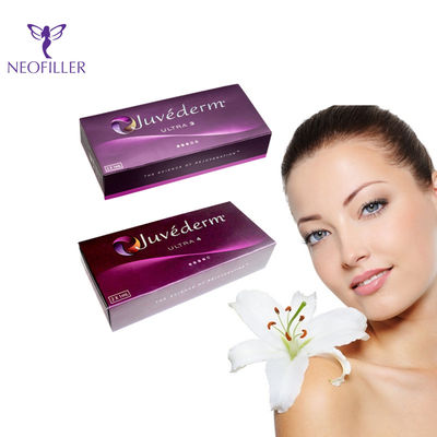 Injeções de 2 ml Juvederm Preenchimento de Rugas Hialurônico Queixo Transparente Juvederm Ultra 3