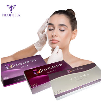 Injeções de 2 ml Juvederm Preenchimento de Rugas Hialurônico Queixo Transparente Juvederm Ultra 3