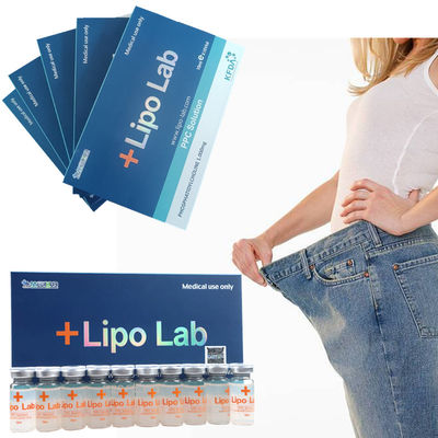 Solução de lipólise para emagrecimento corporal transparente 0,15 cc - 0,2 cc Injeções permanentes de dissolução de gordura