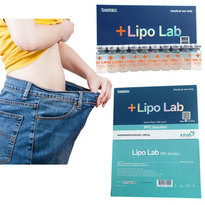 Solução de lipólise para emagrecimento corporal transparente 0,15 cc - 0,2 cc Injeções permanentes de dissolução de gordura