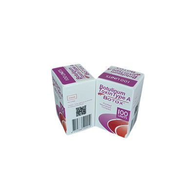 FDA 100iu  facial anti-rugas congelado para injeção de rugas no peito Toxina botulínica