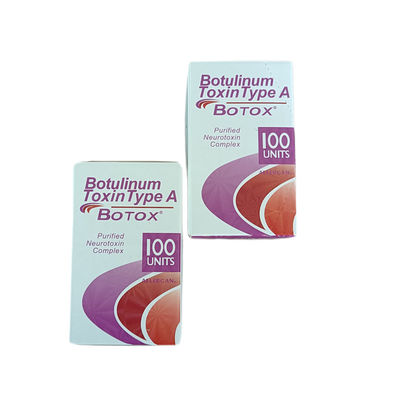 FDA 100iu  facial anti-rugas congelado para injeção de rugas no peito Toxina botulínica