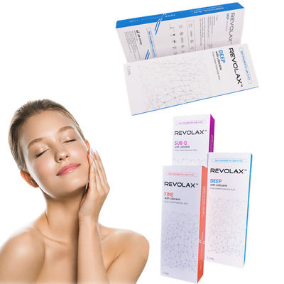 1,1 ml Preenchimento dérmico Revolax Lábios finos Ácido hialurônico facial para preenchimento de rugas