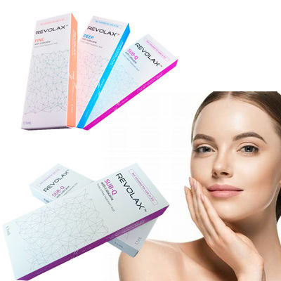 1,1 ml 24 mg/ml Revolax Preenchimento dérmico fino anti-idade ácido hialurônico injetável