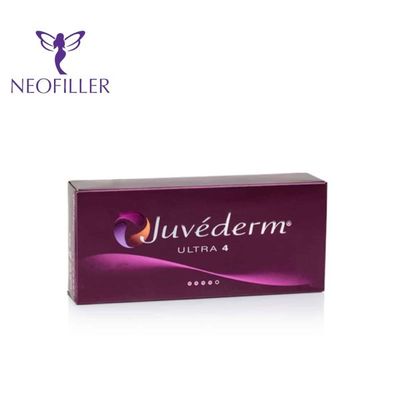 O bordo superior de Juvederm do peito do mordente alinha o enchimento Juvederm da ampliação ultra 4 ultra 3