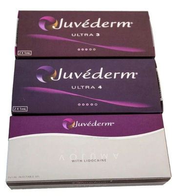 Ultra 3 Ultra 4 Preenchimento dérmico Juvederm Injeções de ácido hialurônico para preenchimento labial