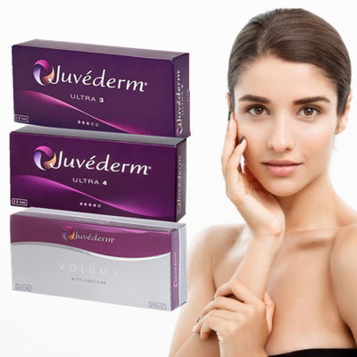 Ultra 3 Ultra 4 Preenchimento dérmico Juvederm Injeções de ácido hialurônico para preenchimento labial