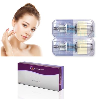 Jawline Ha Juvederm Preenchimento dérmico Utral 3 Utral 4 Injeções de preenchimento de rugas