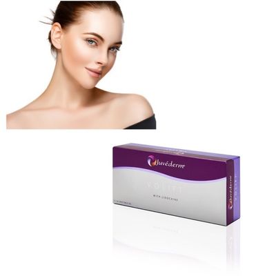 Cheek Preenchimento dérmico antienvelhecimento Voluma Juvederm Ácido hialurônico Preenchimento facial Utral 4