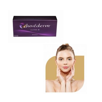 Cheek Preenchimento dérmico antienvelhecimento Voluma Juvederm Ácido hialurônico Preenchimento facial Utral 4
