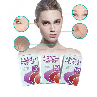 100 Unidades Face Contourchest Rugas  Para Rugas Faciais Toxina Botulínica Allergan