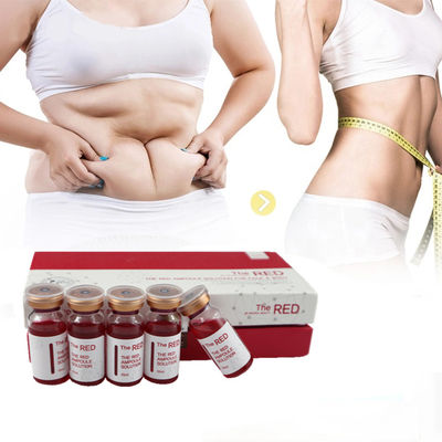Os tiros gordos da ampola VERMELHA tornam mais pesado o corpo da perda 10cc toleram injeções de dissolução gordas