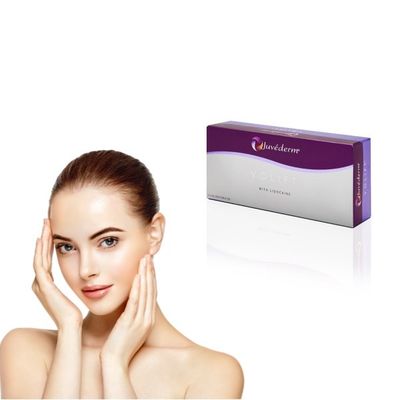 Ácido hialurônico injetável de preenchimento dérmico transparente 2ml Juvederm para linhas finas