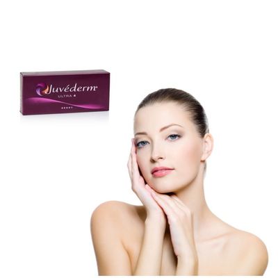Preenchimento da pele do queixo Juvederm Injeções labiais Gel transparente Preenchimento dérmico para os seios