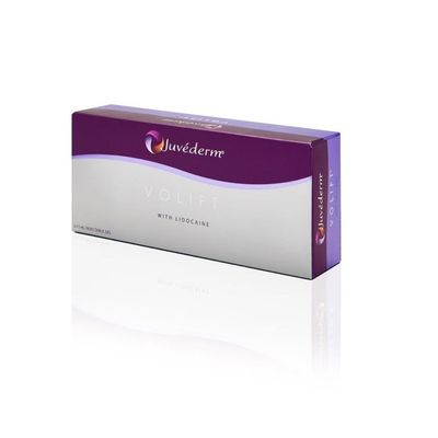 Preenchimento da pele do queixo Juvederm Injeções labiais Gel transparente Preenchimento dérmico para os seios