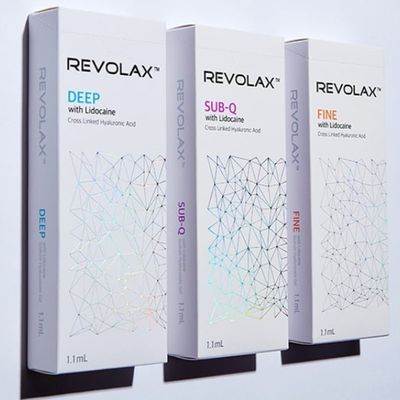 Ácido Hialurônico Revolax Preenchimento Dérmico Cross Linking Coreano Cross Linked Ha Filler