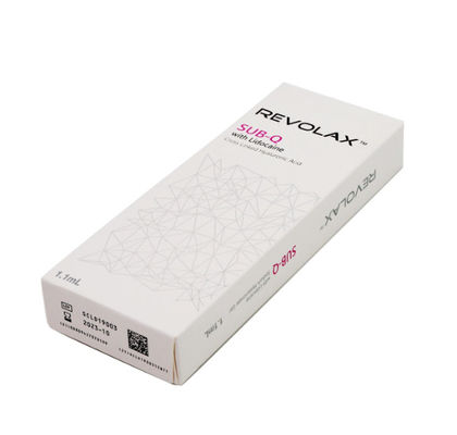 Ácido Hialurônico Revolax Preenchimento Dérmico Cross Linking Coreano Cross Linked Ha Filler