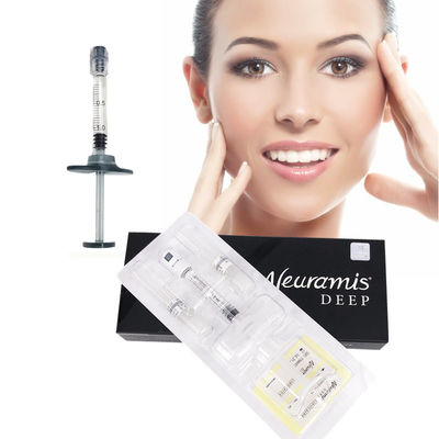 Preenchimento dérmico Neuramis seguro 24 mg/mL no queixo, bochecha, injeção, nariz, lábios carnudos
