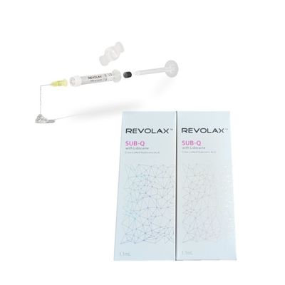 Cross Linking Ha Revolax Preenchimento dérmico 1,1 ml Injeções de ácido hialurônico antienvelhecimento