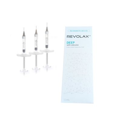 Cross Linking Ha Revolax Preenchimento dérmico 1,1 ml Injeções de ácido hialurônico antienvelhecimento