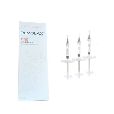 Cross Linking Ha Revolax Preenchimento dérmico 1,1 ml Injeções de ácido hialurônico antienvelhecimento
