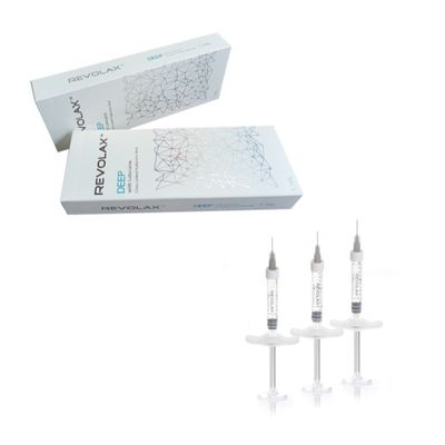 Preenchimento dérmico Revolax 20 mg/ml Sub Q 1,1 ml Ácido hialurônico antirrugas