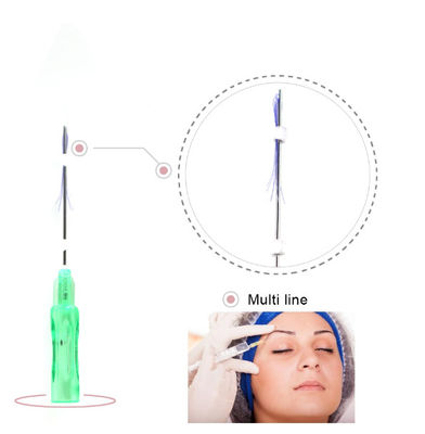 elevador facial moldando da linha do colagênio do corpo do elevador da linha de 29g 30g 25mm PDO