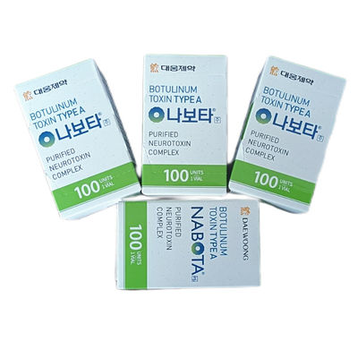 Coréia 100iu NABOTA injeção de remoção de rugas  facial para remover linhas de expressão