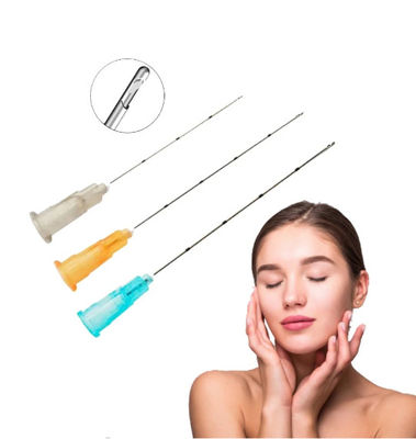 Micro cânula sem corte descartável de Monoject para os enchimentos cutâneos 21g 50mm 70mm