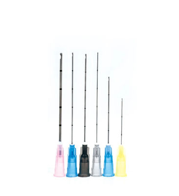 Micro cânula sem corte descartável de Monoject para os enchimentos cutâneos 21g 50mm 70mm