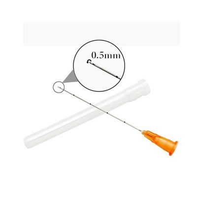 da agulha sem corte 70mm sem corte da cânula da agulha da cânula de 21g 50mm enchimentos injetáveis
