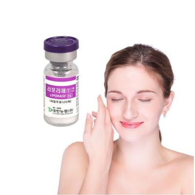 Pó Liofilizado Injeção de Liporase Branca Dissolvente de Preenchimento de Hialuronidase Facial Coreano