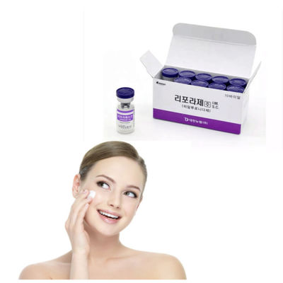 Liporase injetar 1 ml injeções de dissolução de gordura barriga dissolver ácido hialurônico 10 frascos/caixa