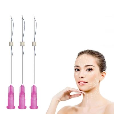 Parafuso de rosqueamento facial 30G 25MM da face lift 4d 6d do elevador da sobrancelha de PCL Pdo mono