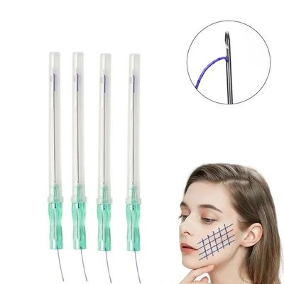 Parafuso de rosqueamento facial 30G 25MM da face lift 4d 6d do elevador da sobrancelha de PCL Pdo mono