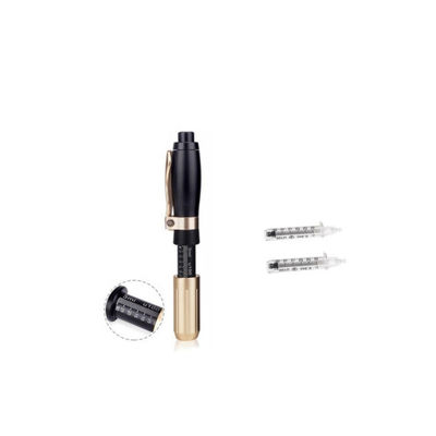 Caneta de preenchimento labial de 0,01 a 0,12 ml Hyaluron 3 níveis de potência