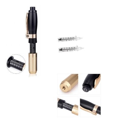 Caneta de preenchimento hialurônico de 3 níveis 0,3 ml 0,5 ml preenchimento labial de ácido hialurônico sem agulha