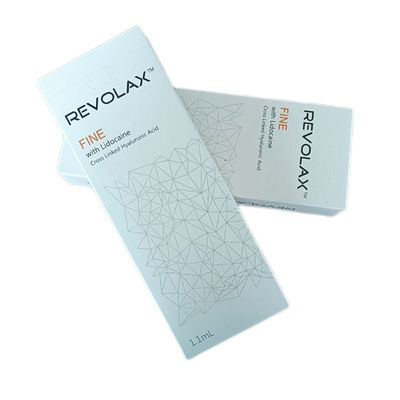 Preenchimento dérmico Revolax injetável antienvelhecimento 1,1 cc Preenchimento de ácido hialurônico profundo natural