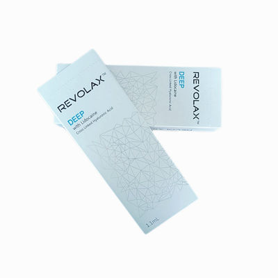 Preenchimento dérmico Revolax injetável antienvelhecimento 1,1 cc Preenchimento de ácido hialurônico profundo natural