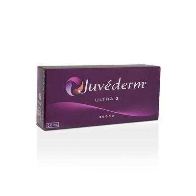 Ultra 3 Ultra 4 Preenchimento dérmico Juvederm Injeções de ácido hialurônico para preenchimento labial