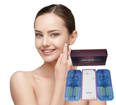 Preenchimento dérmico Juvederm para aumento de queixo 2ml Preenchimento de ácido hialurônico para nariz 24mg/mL