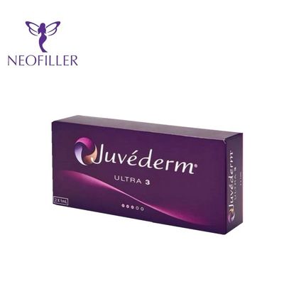 o enchimento cutâneo ultra 4 Voluma de Juvederm das injeções 2ml remodela contornos/depressões faciais da pele