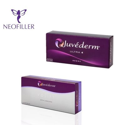 o enchimento cutâneo ultra 4 Voluma de Juvederm das injeções 2ml remodela contornos/depressões faciais da pele