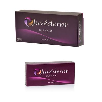 Injeção cutânea do enchimento de Ultra3 Ultra4 Juvederm Voluma para enrugamentos profundos