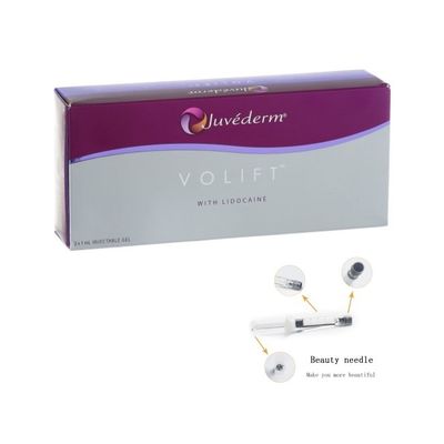 Injeção cutânea do enchimento de Ultra3 Ultra4 Juvederm Voluma para enrugamentos profundos