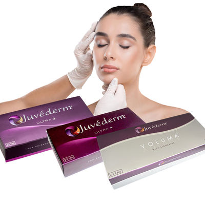 Enchimento cutâneo ácido hialurónico Voluma de Juvederm para Jawline e Chin Augmentation