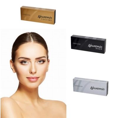 Tratamento de volume médio a grande Neuramis Filler Dermológico para Rosto Pescoço, Mãos